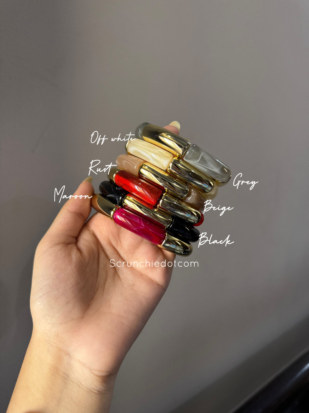 Acrylic bracelet