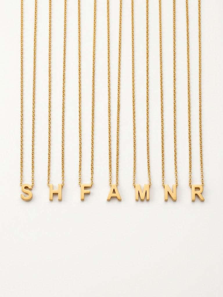 Alphabet Necklace