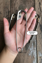 Safety Pin Hair Clip
