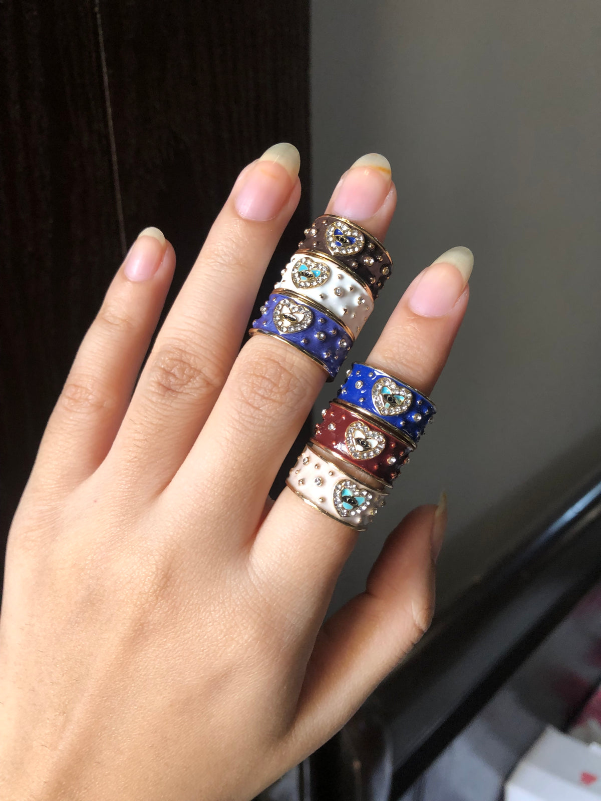 Enamel Rings
