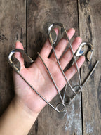 Safety Pin Hair Clip