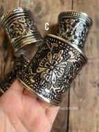 Metal oxidized cuff