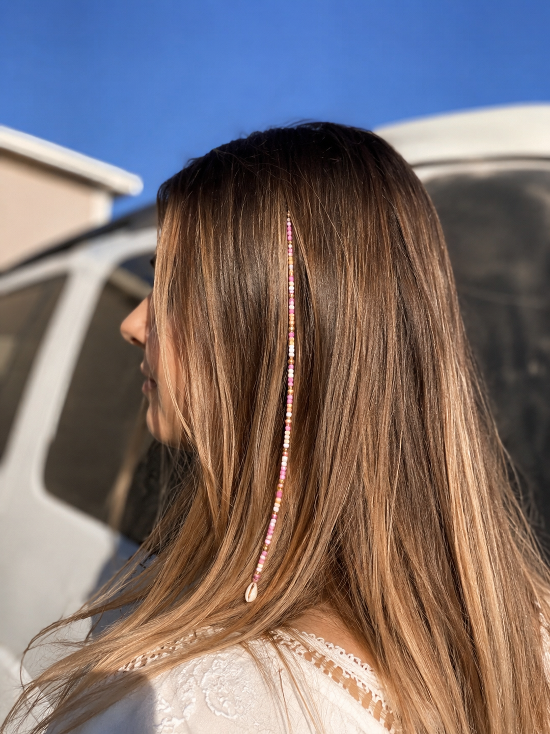 Beaded Hair Chain