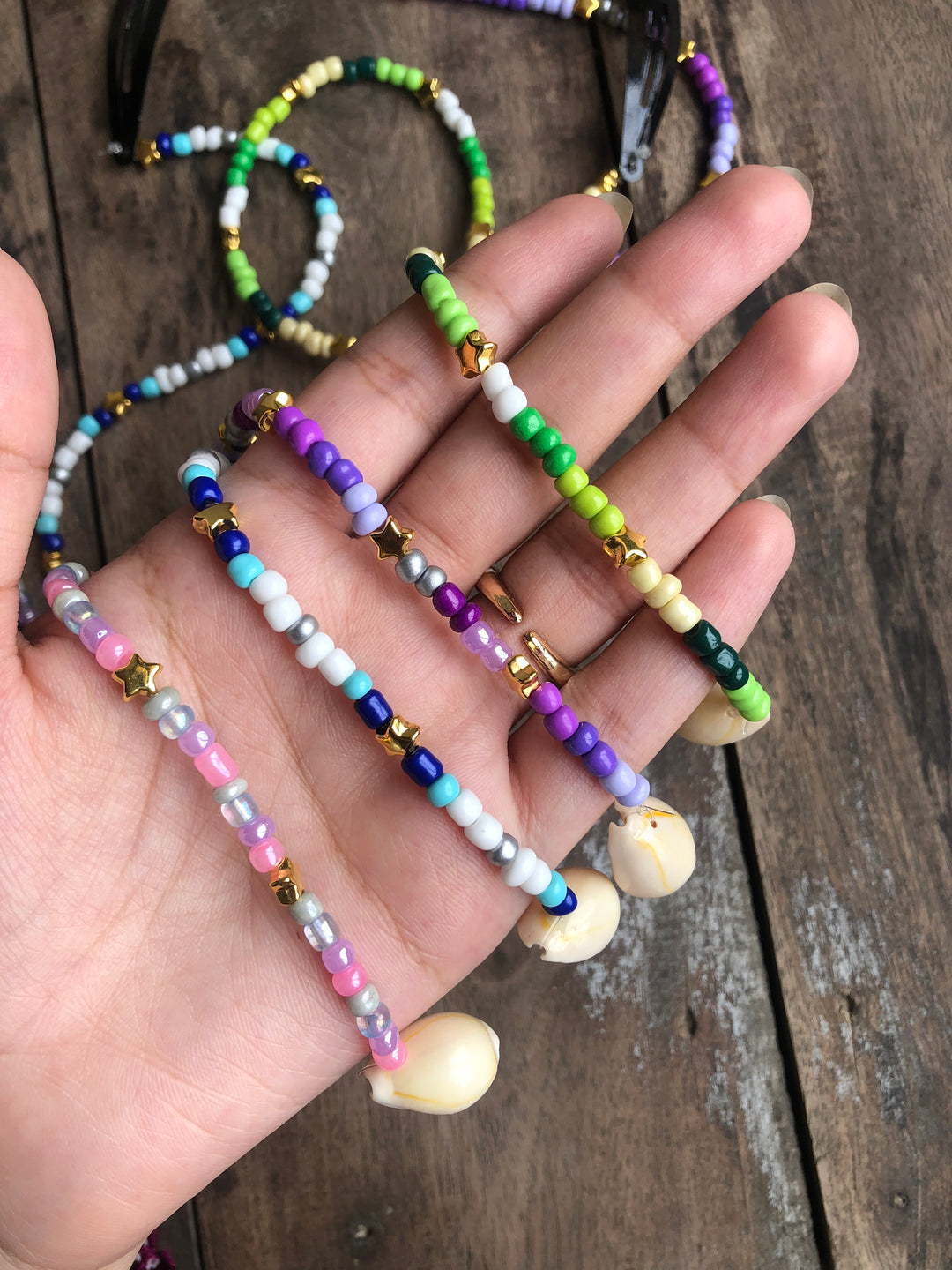 Beaded Hair Chain