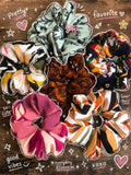 Printed Scrunchies