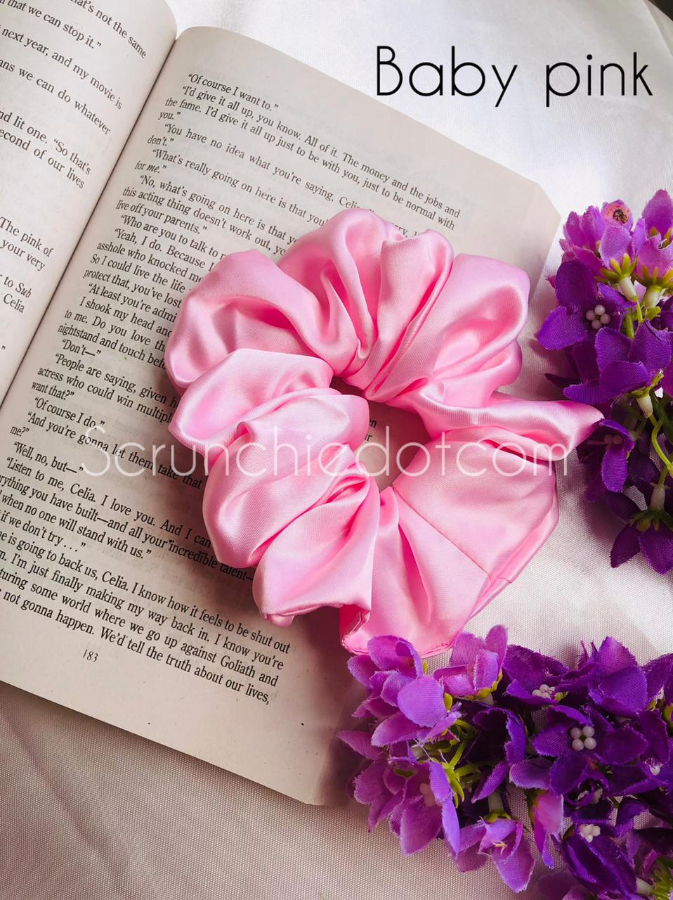 Baby Pink Scrunchie