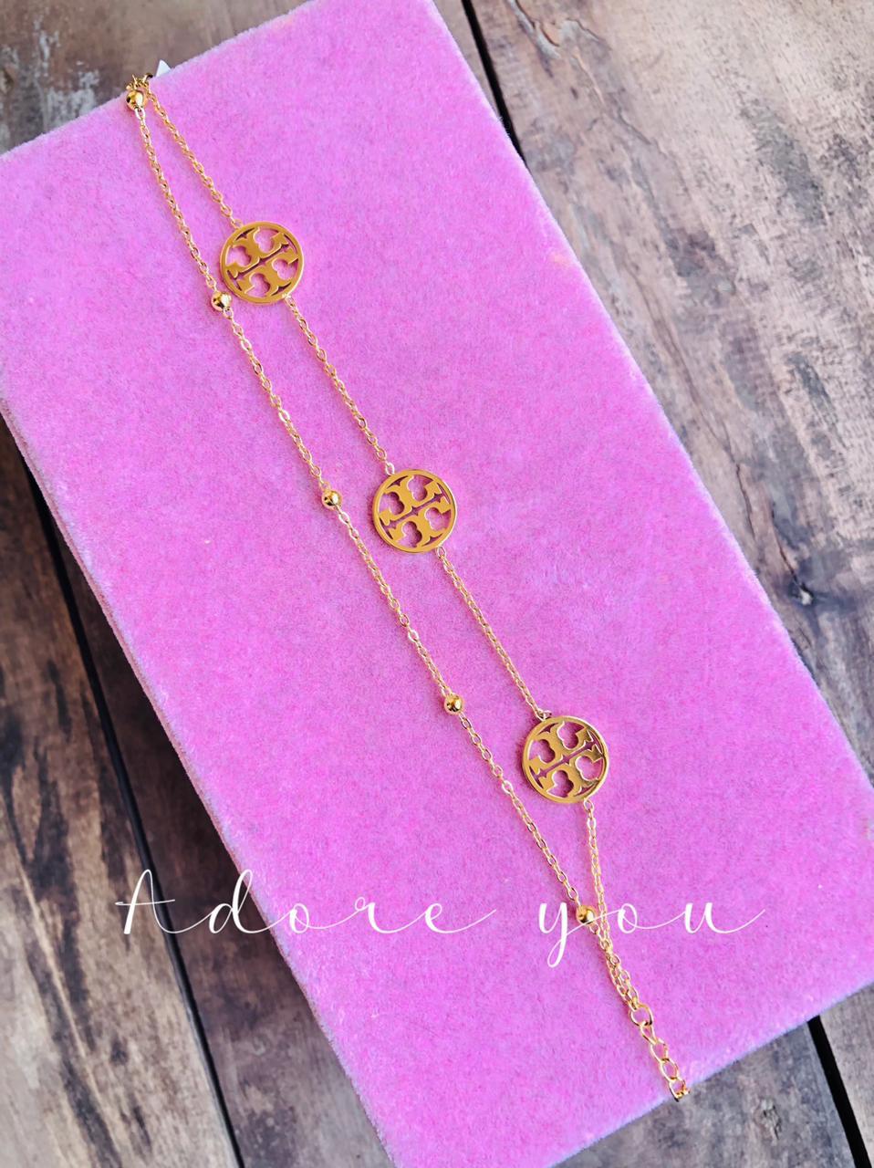 Tori Double Chain Bracelet