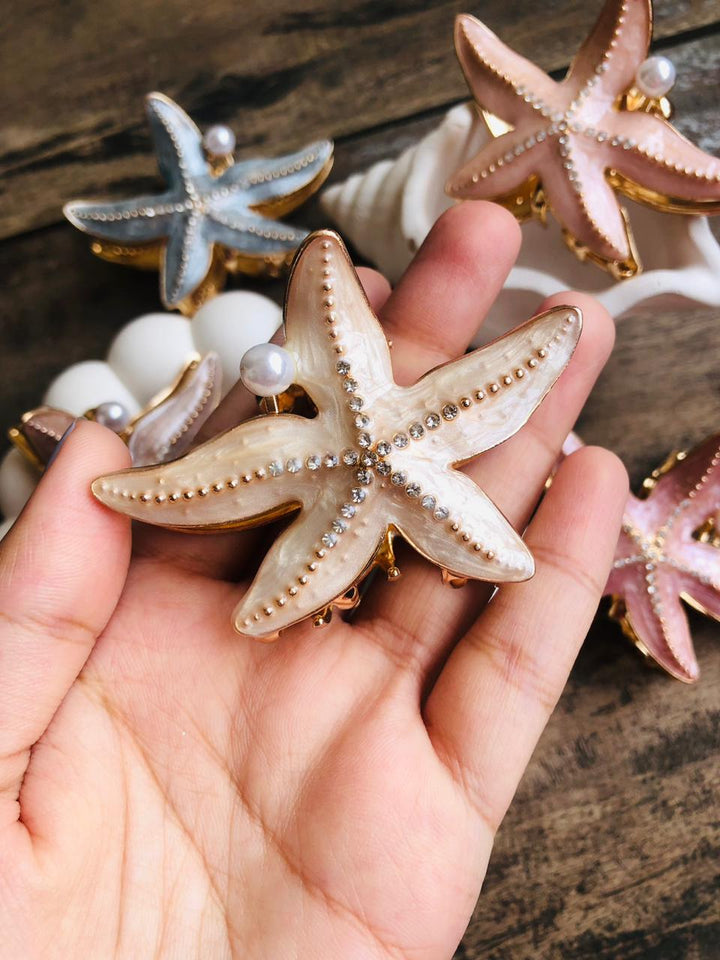 Starfish Metal Clawclip