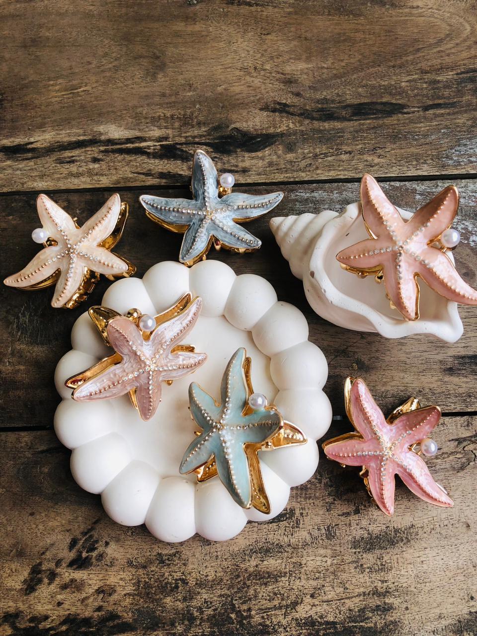 Starfish Metal Clawclip