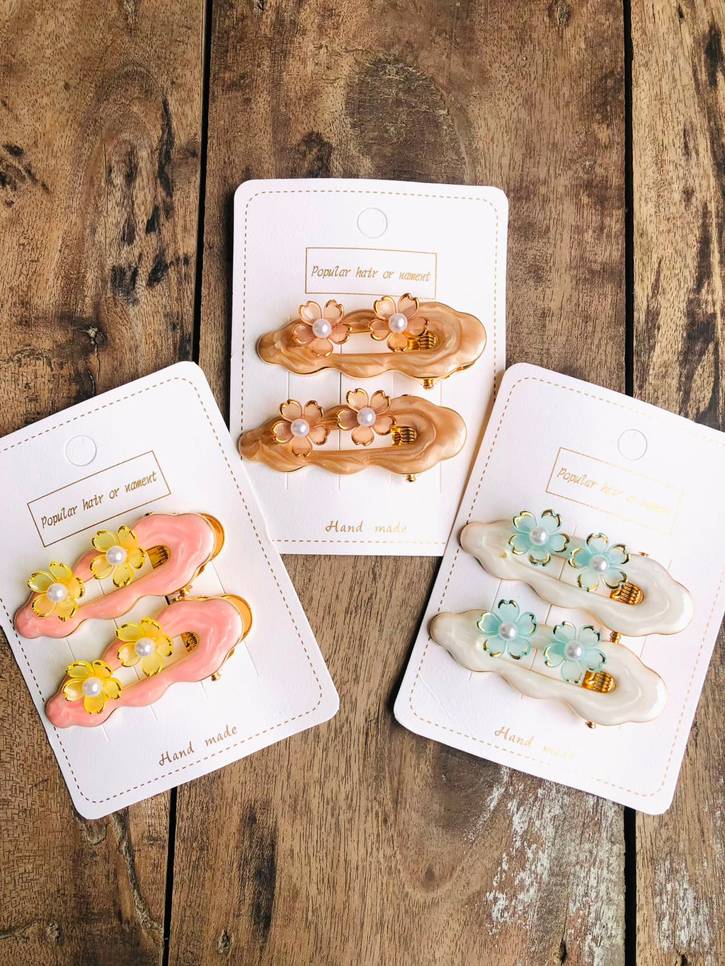 Petal pop clips