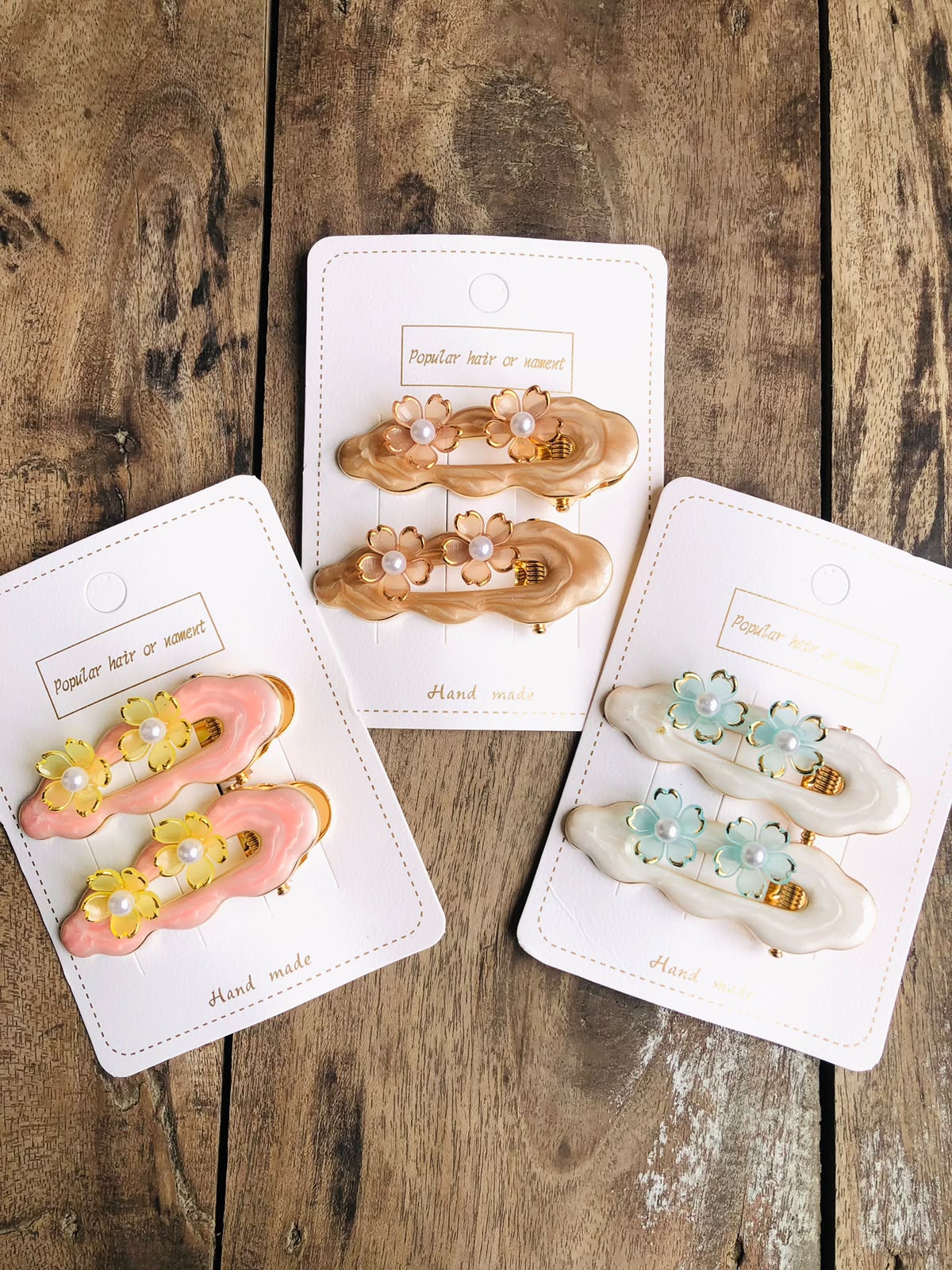 Petal pop clips