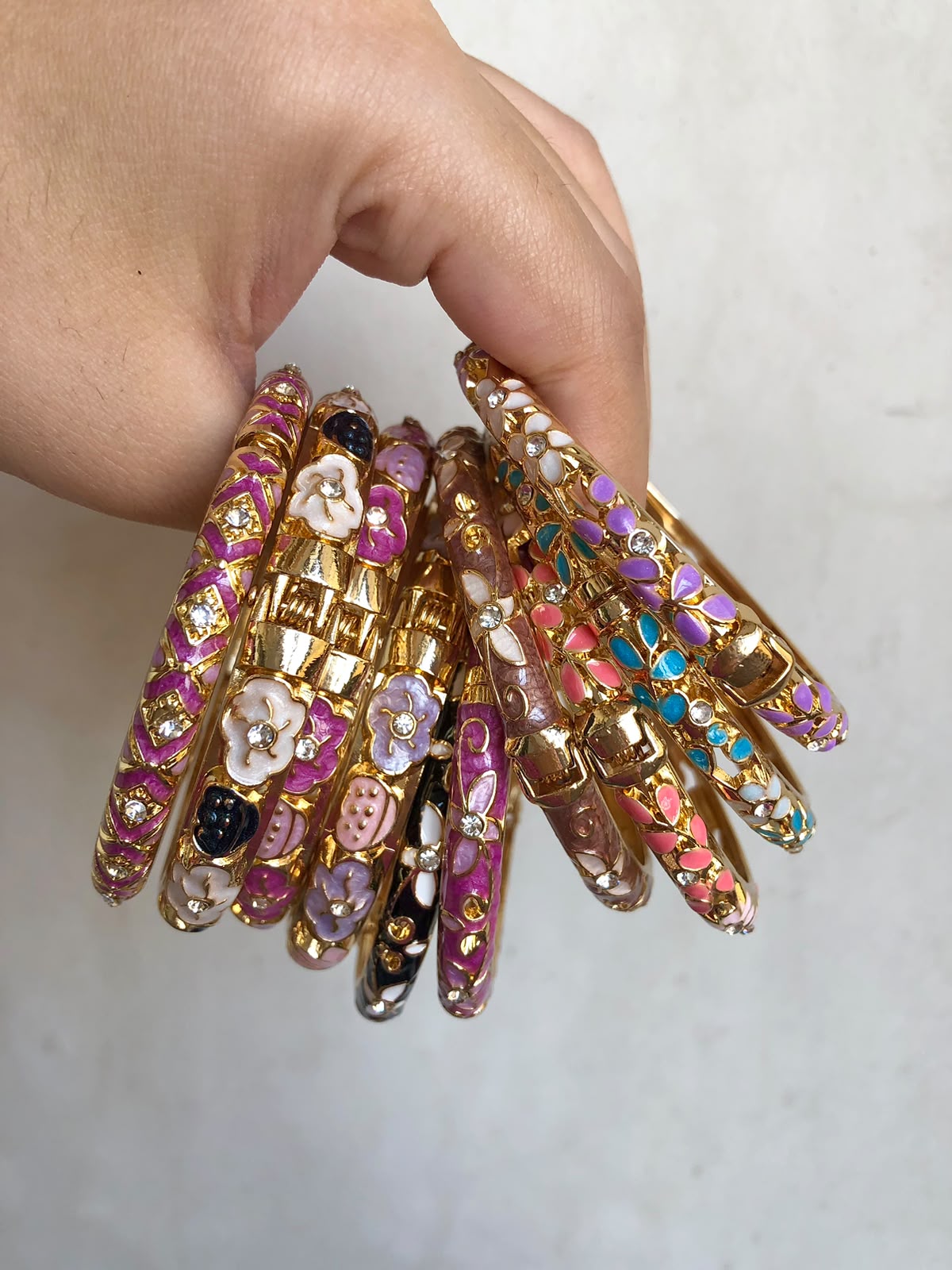 Enamel Turkish Bangles