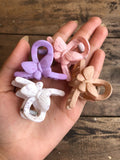 Matte small butterfly claw