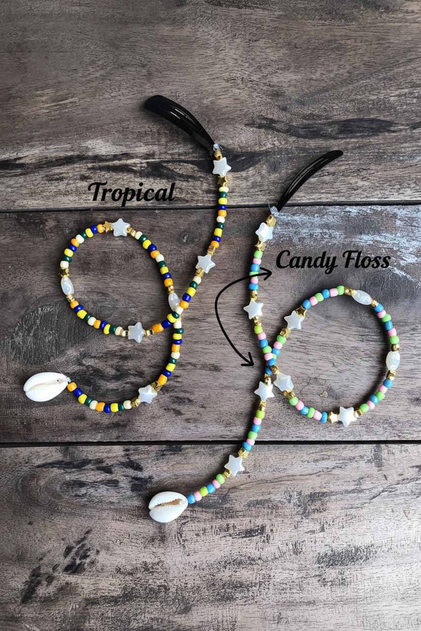 Beaded Hair Chain