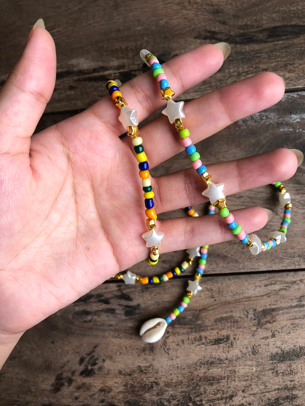 Beaded Hair Chain