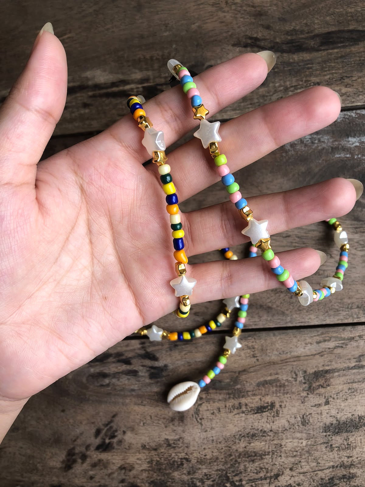 Beaded Hair Chain