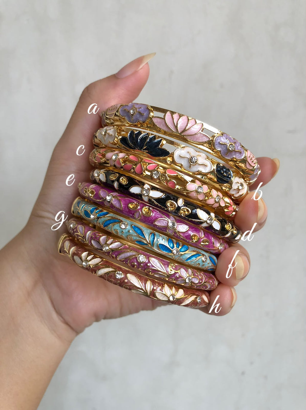 Enamel Turkish Bangles