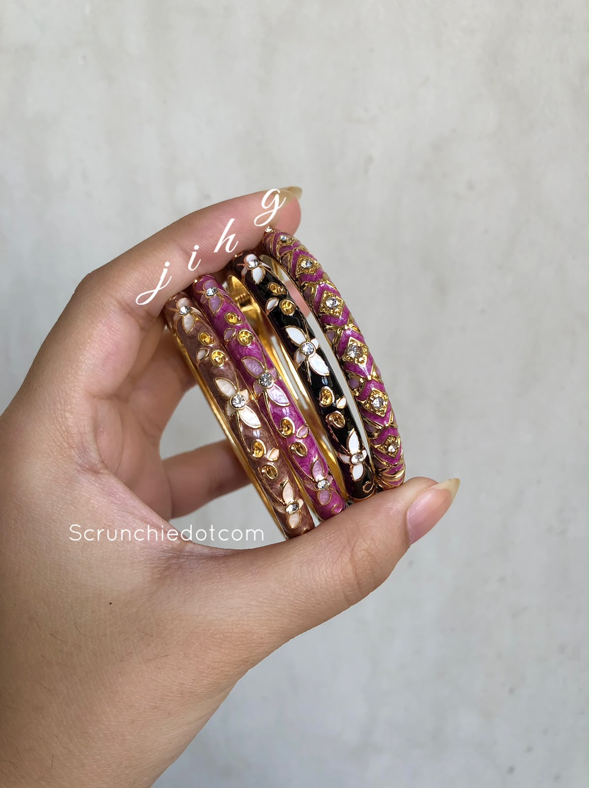 Enamel Turkish Bangles